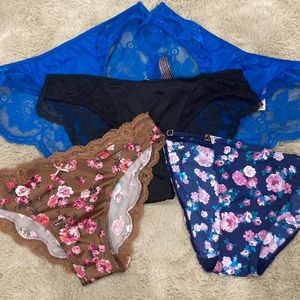 5 pairs new with tags Victoria’s Secret Panties